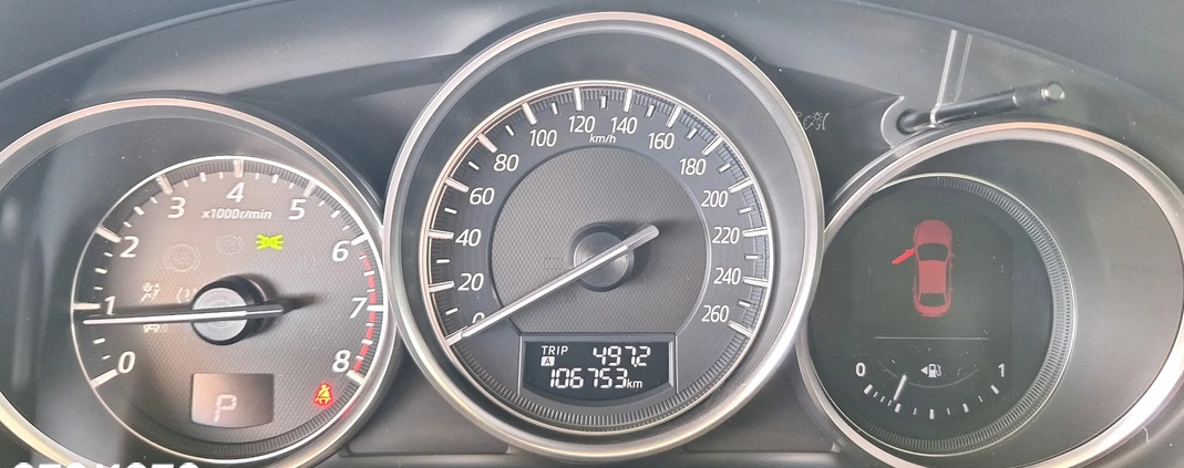 Mazda 6 cena 84900 przebieg: 106753, rok produkcji 2016 z Hel małe 301